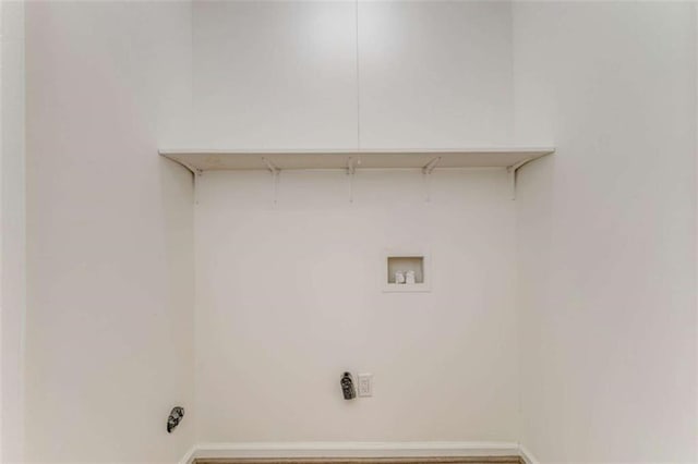 53 Knight Dr, Cedartown, GA 30125 - laundry room featuring hookup for a washing machine and baseboards