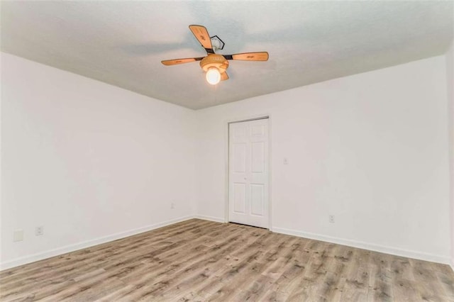 53 Knight Dr, Cedartown, GA 30125 - unfurnished room featuring wood finished floors and ceiling fan