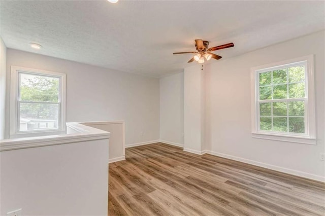53 Knight Dr, Cedartown, GA 30125 - spare room with ceiling fan and wood finished floors