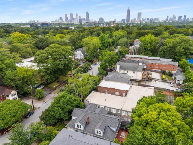 1038 Saint Charles Ave, Atlanta, GA 30306 - drone / aerial view of city skyline