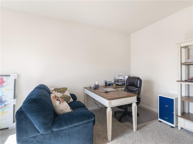 office featuring carpet floors