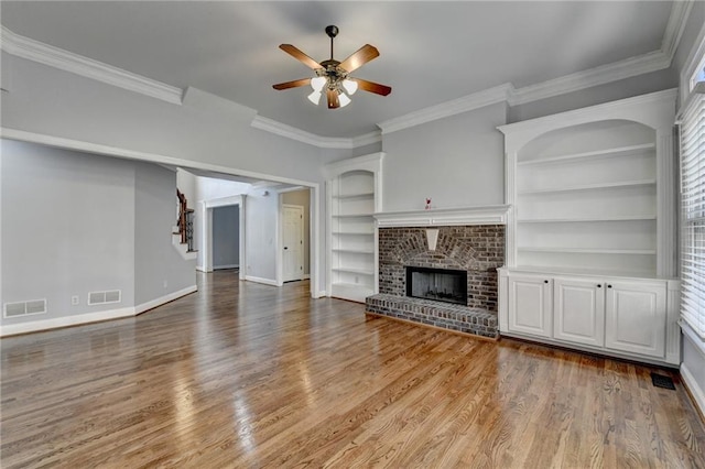 carpeted office space with ceiling fan