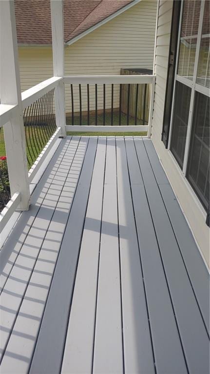 2477 Briar Valley Way, Dacula, GA 30019 - view of wooden terrace