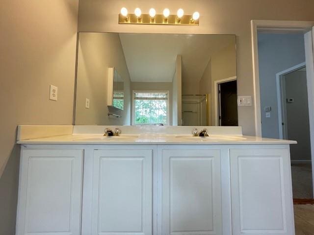 690 Kimball Parc Way, Alpharetta, GA 30022 - bathroom featuring double vanity