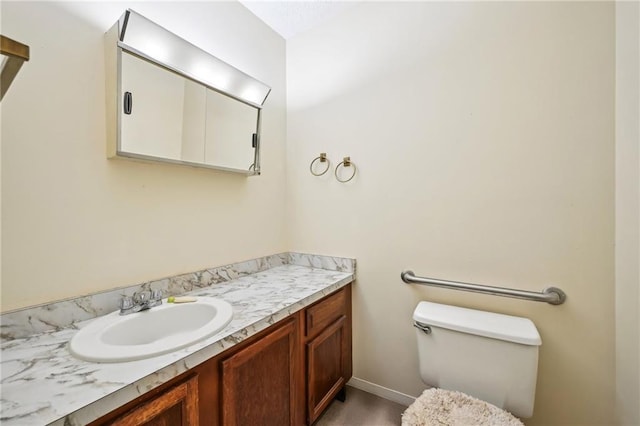 187 Timber Creek Ln SW, Marietta, GA 30060 - half bathroom featuring vanity and toilet