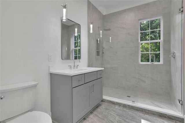3903 Indian Shoals Rd SE, Bethlehem, GA 30620 - bathroom featuring vanity and a tile shower