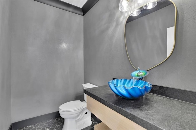 3903 Indian Shoals Rd SE, Bethlehem, GA 30620 - bathroom featuring vanity and toilet
