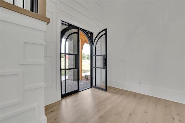 3903 Indian Shoals Rd SE, Bethlehem, GA 30620 - unfurnished room with light wood-style flooring and baseboards