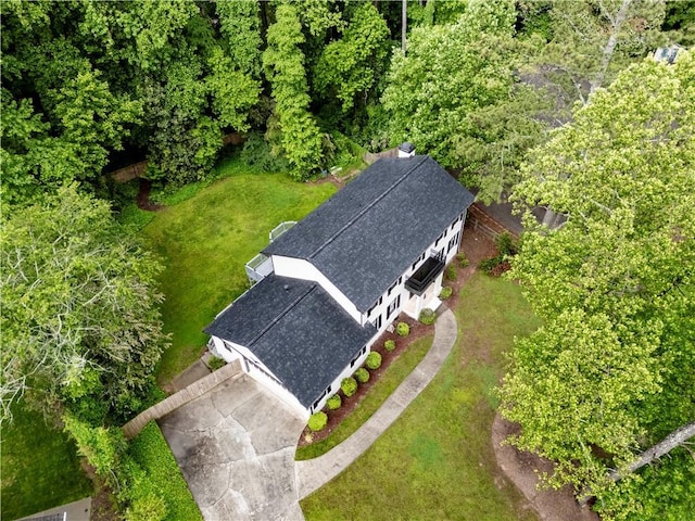 view of subject property