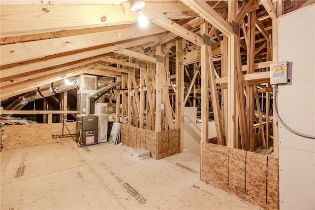 1555 Water Vista Ct Unit 4102, Cumming, GA 30041 - unfinished attic with heating unit