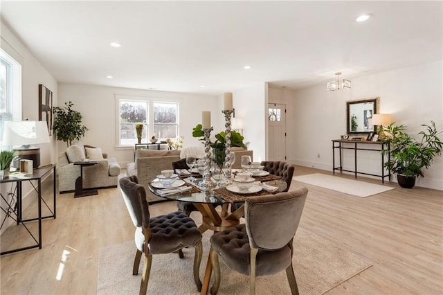 spare room featuring light hardwood / wood-style floors