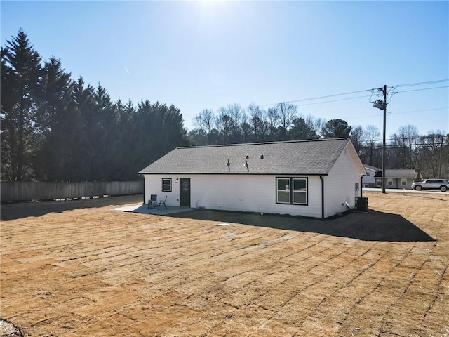 exterior space with a patio area