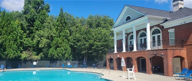 3613 Tinsley Way SW, Atlanta, GA 30331 - community pool featuring a patio