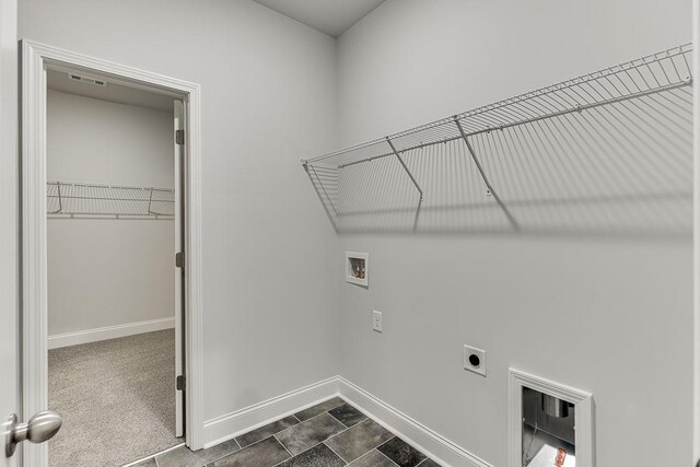 199 Montview Dr, Jefferson, GA 30549 - laundry area with hookup for a washing machine, laundry area, hookup for an electric dryer, and baseboards