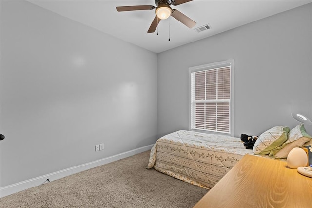 419 Highland Pointe Dr, Alto, GA 30510 - bedroom featuring carpet flooring, baseboards, and a ceiling fan