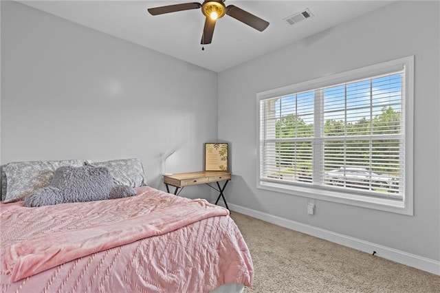 419 Highland Pointe Dr, Alto, GA 30510 - bedroom with baseboards, carpet, and ceiling fan