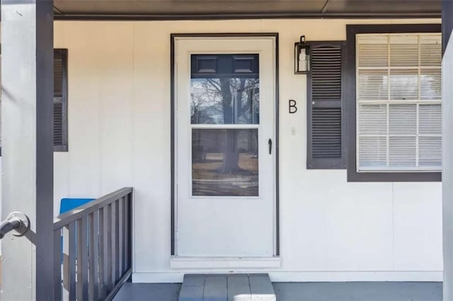 5119 NE Worsham St, Covington, GA 30014 - property entrance featuring covered porch