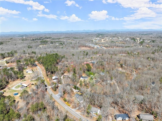 165 Grant Ford Dr, Dawsonville, GA 30534 - aerial overview of property's location with mountains