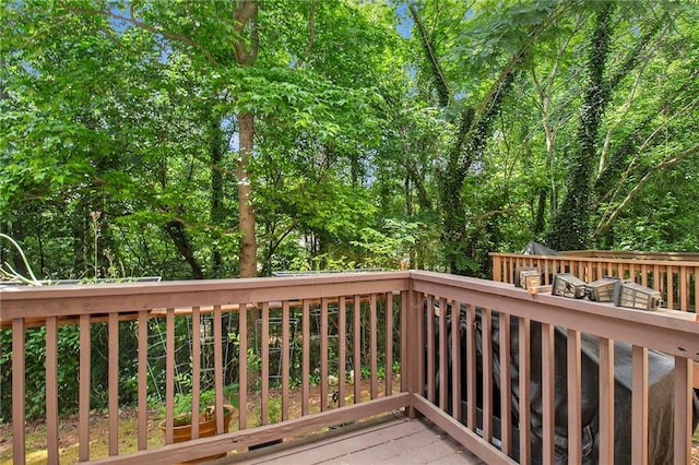 7324 Bridlewood Ct, Jonesboro, GA 30236 - view of wooden terrace