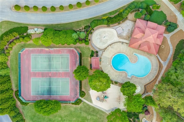 aerial view