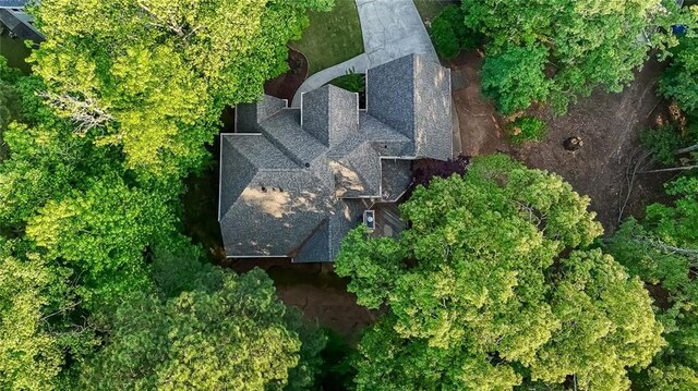 drone / aerial view