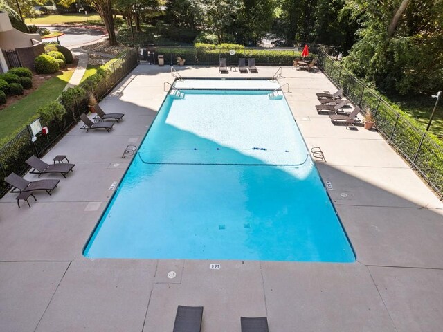 1501 Clairmont Rd Unit 223, Decatur, GA 30033 - view of pool with a patio area