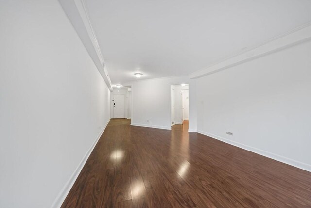 1501 Clairmont Rd Unit 223, Decatur, GA 30033 - interior space featuring dark wood-type flooring and crown molding