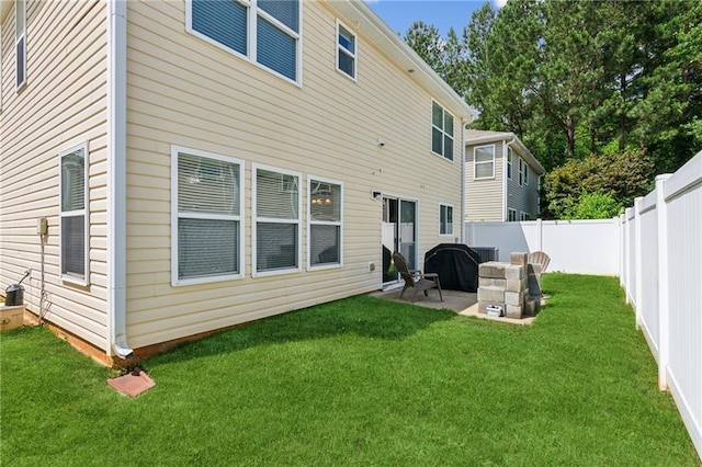 3698 Roseman Lndg, Cumming, GA 30040 - rear view of house with a patio