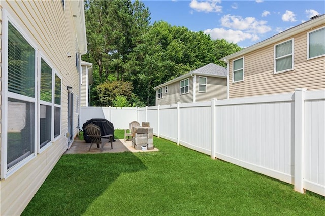 3698 Roseman Lndg, Cumming, GA 30040 - view of yard with a patio