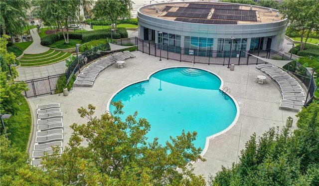 950 W Peachtree St NW Unit 904, Atlanta, GA 30309 - community pool with stairway and a patio