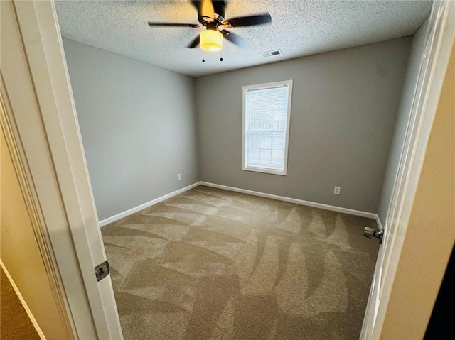 108 Northcutt Station Pl, Acworth, GA 30101 - carpeted empty room featuring a textured ceiling, ceiling fan, and baseboards