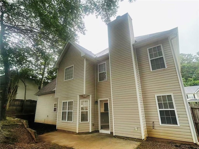 108 Northcutt Station Pl, Acworth, GA 30101 - rear view of property featuring a chimney and a patio area