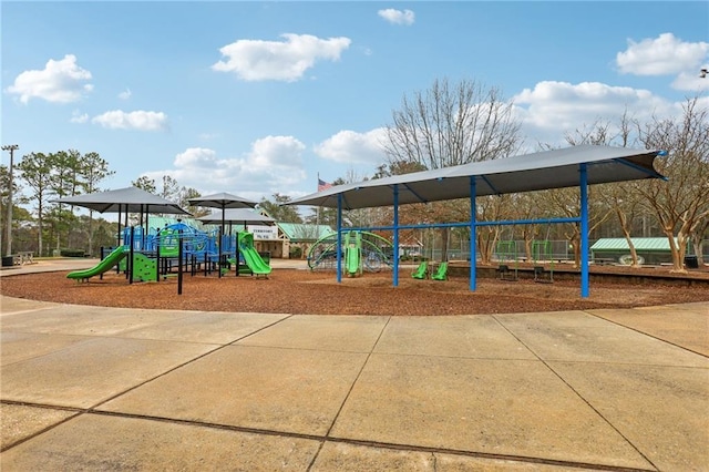 view of community play area