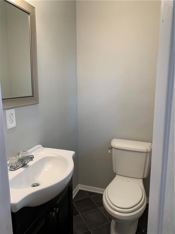 499 Oak Way, Lawrenceville, GA 30046 - bathroom with vanity and tile patterned floors