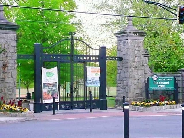 145 15th St NE Unit 204, Atlanta, GA 30309 - view of gate