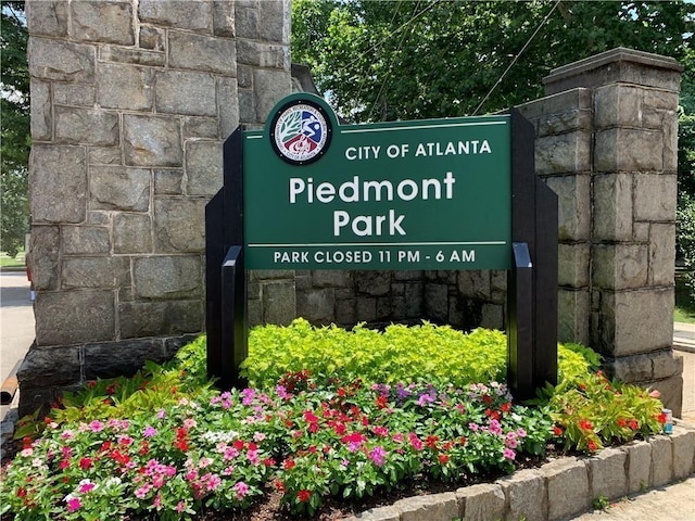 145 15th St NE Unit 204, Atlanta, GA 30309 - view of community / neighborhood sign