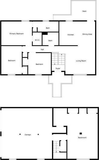 1822 Oriole Trl, Lithia Springs, GA 30122 - property floor plan