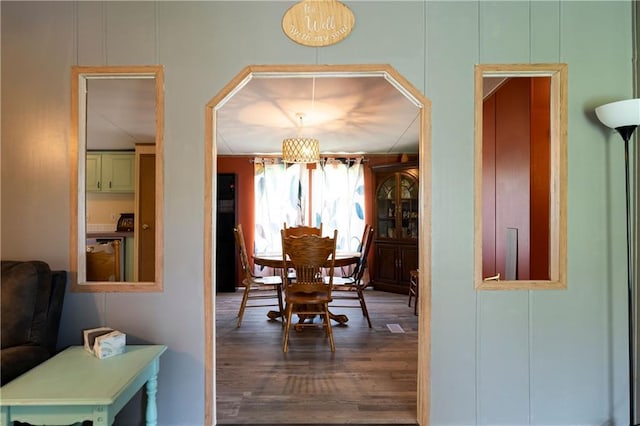 518 W Nance Springs Rd, Resaca, GA 30735 - dining area with wood finished floors