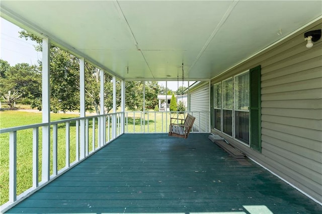 518 W Nance Springs Rd, Resaca, GA 30735 - wooden terrace with a lawn