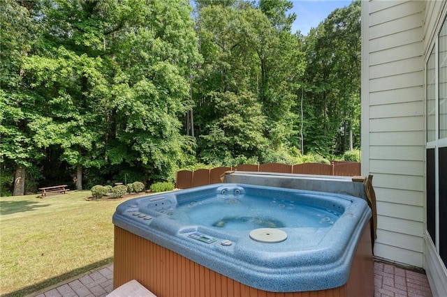 4321 Sugar Maple Chase NW, Acworth, GA 30101 - view of swimming pool featuring a hot tub