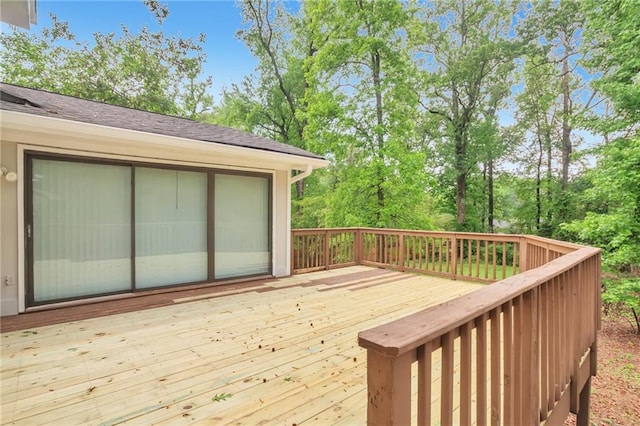view of deck