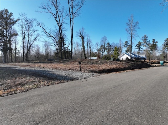 view of road