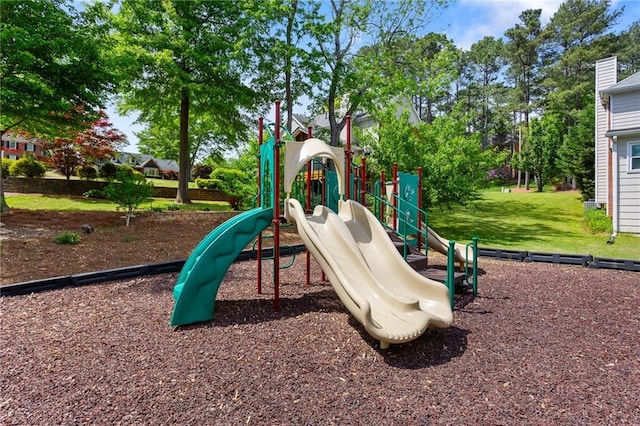 view of communal playground