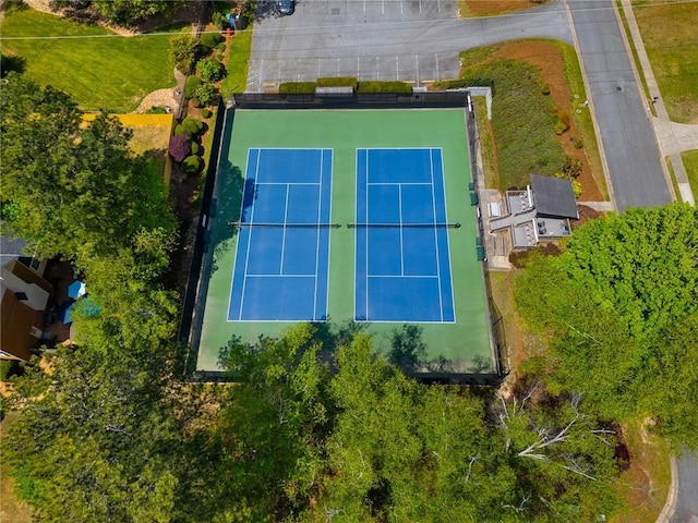 drone / aerial view