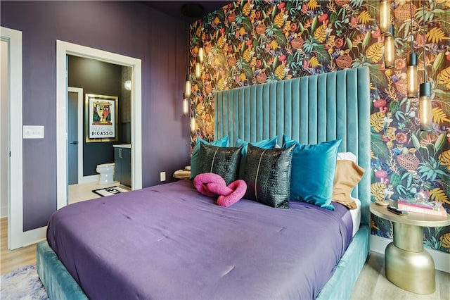 112 Rogers St NE Unit 505, Atlanta, GA 30317 - bedroom with wood finished floors and baseboards