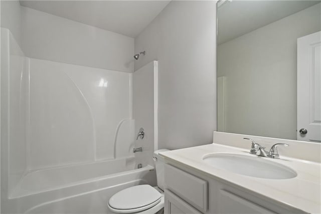 61 Castlemoor Loop, Adairsville, GA 30103 - bathroom with toilet, vanity, and shower / tub combination