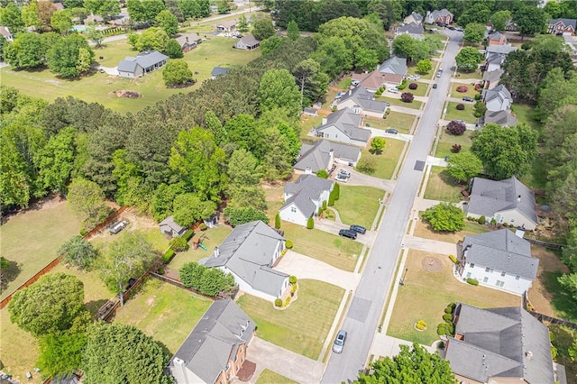 220 Chandler Ct, Sugar Hill, GA 30518 - aerial overview of property's location featuring nearby suburban area