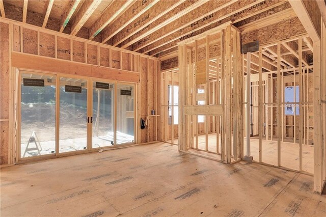 miscellaneous room featuring a wealth of natural light