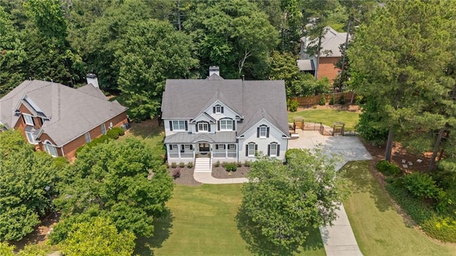 735 River Ridge Lane, Suwanee, GA 30024 - view from above of property