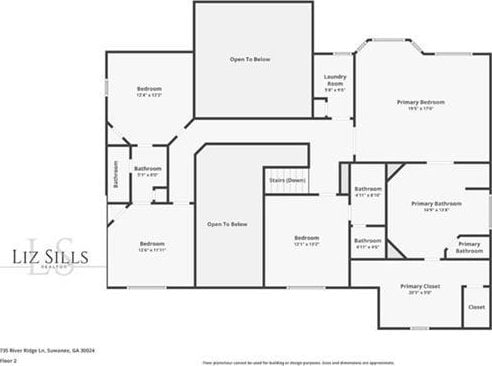 735 River Ridge Lane, Suwanee, GA 30024 - room layout